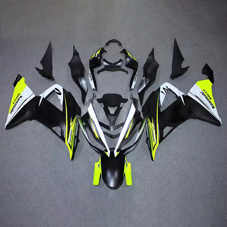 インジェクションフェアリングキット ボディワーク プラスチック ABS カワサキ ZX6R 636 2013-2018 に適合