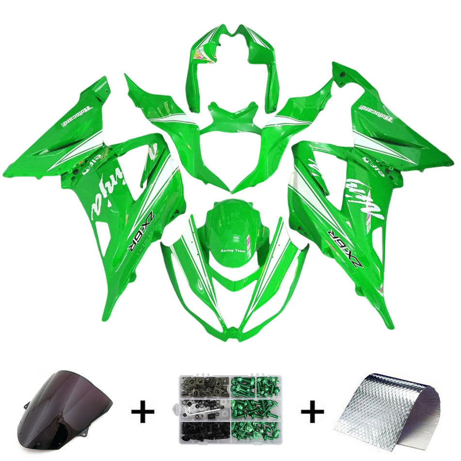 2013-2018 カワサキ ZX6R 636 インジェクションフェアリングキット ボディワーク プラスチック ABS
