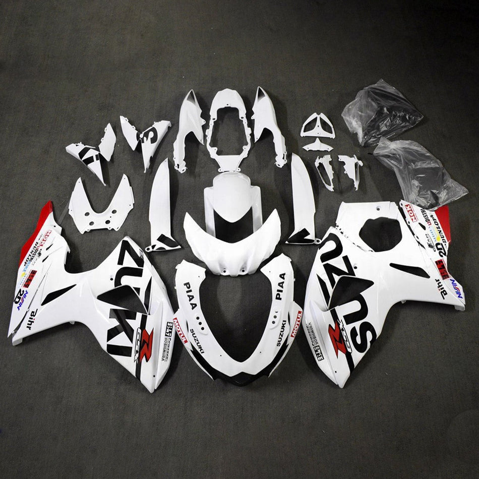 スズキ GSXR1000 2009-2016 K9用 インジェクションフェアリングキット ボディワーク プラスチック ABS