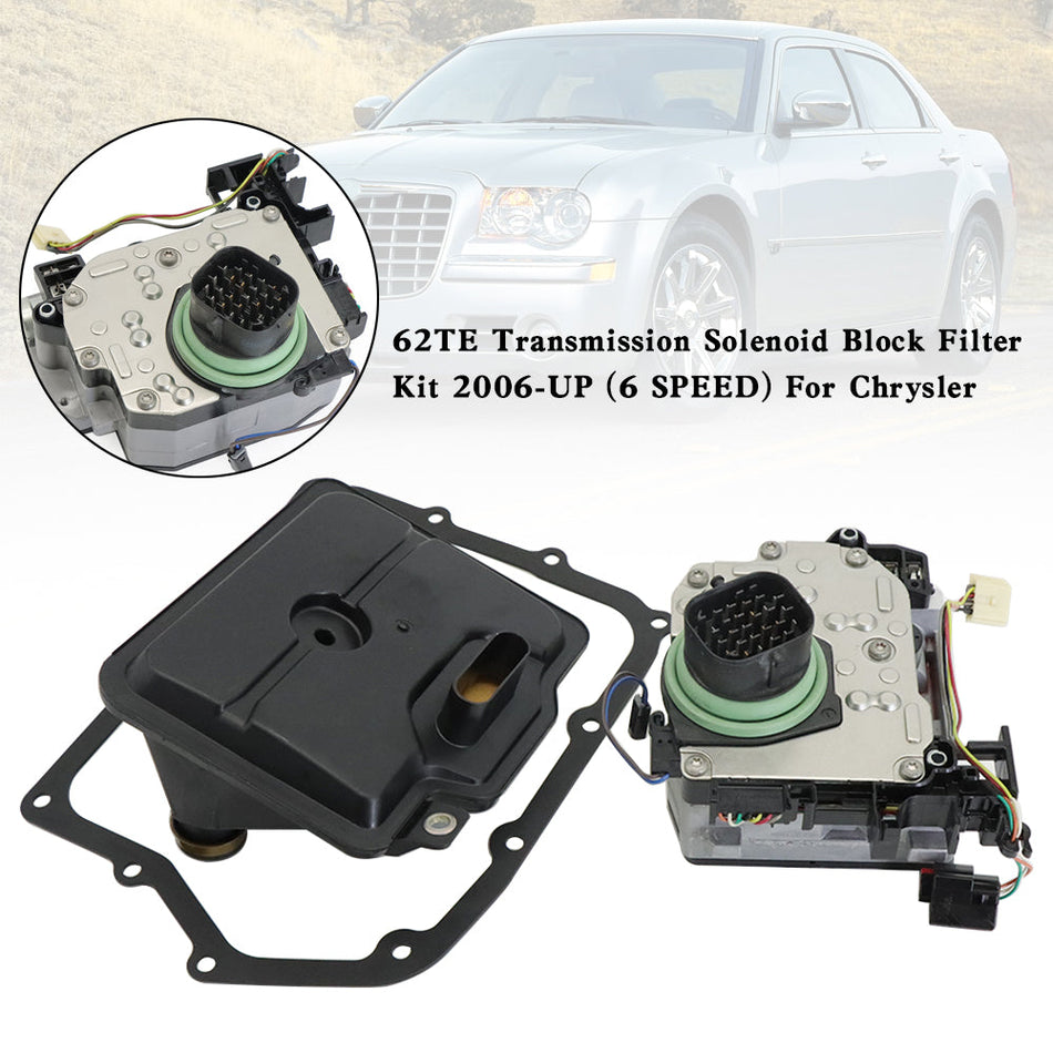 クライスラー 200 2006-2014 62TE トランスミッション ソレノイド ブロック フィルター キット 6 SP FWD