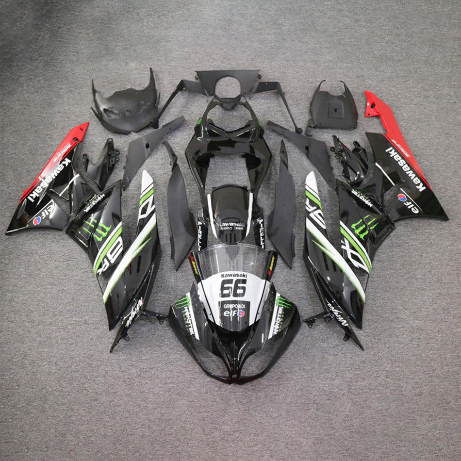 2009-2012 カワサキ ZX6R 636 フェアリングキット ボディワーク プラスチック ABS