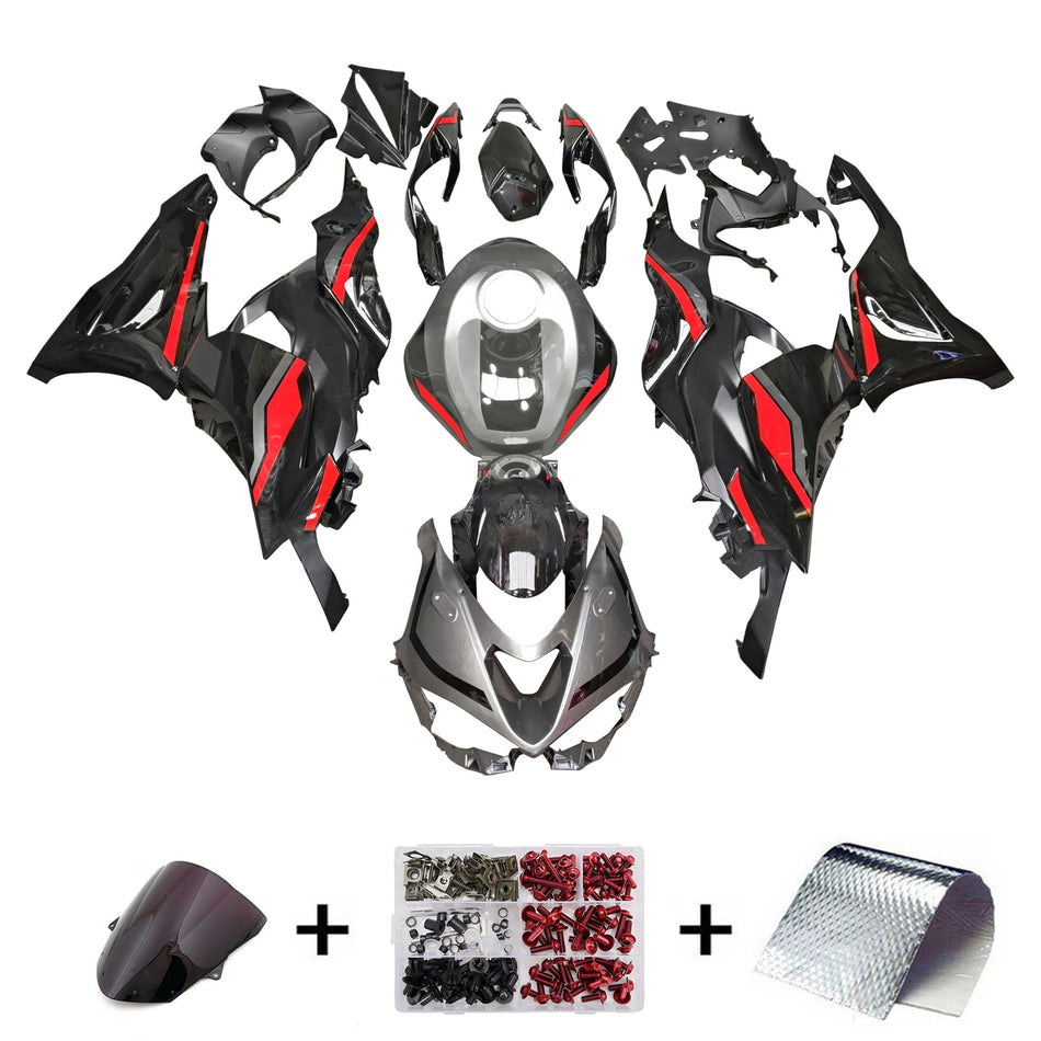 インジェクションフェアリングキット ボディワーク プラスチック ABS カワサキ ZX-6R 2024-2025 に適合