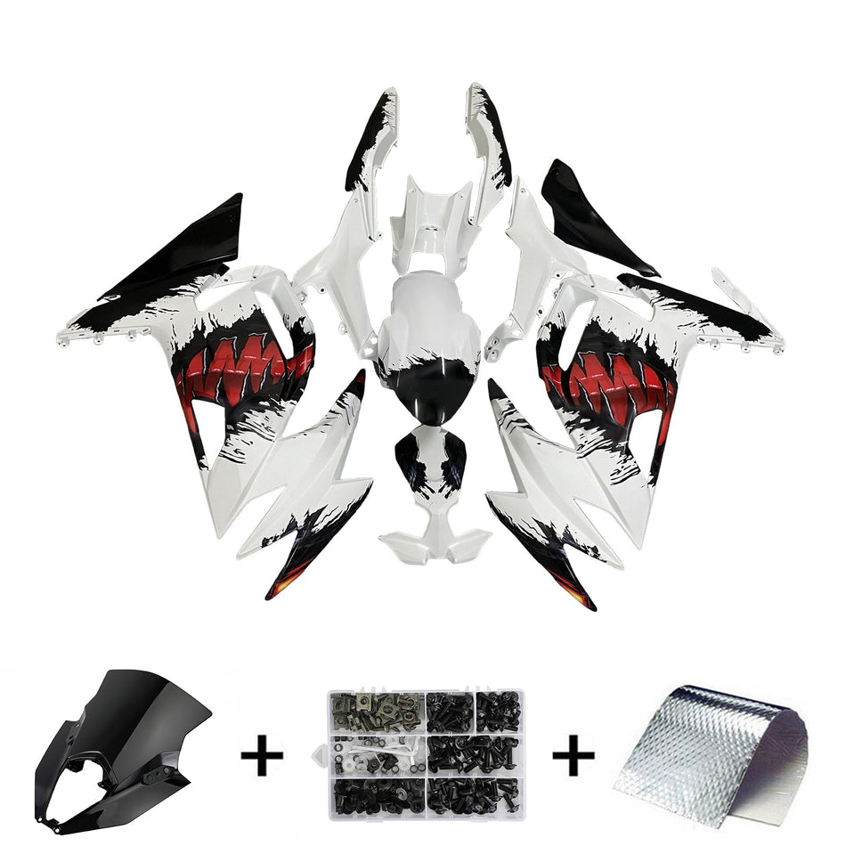 インジェクションフェアリングキット ボディワーク ABS カワサキ ER-6F Ninja650 2020-2025 に適合