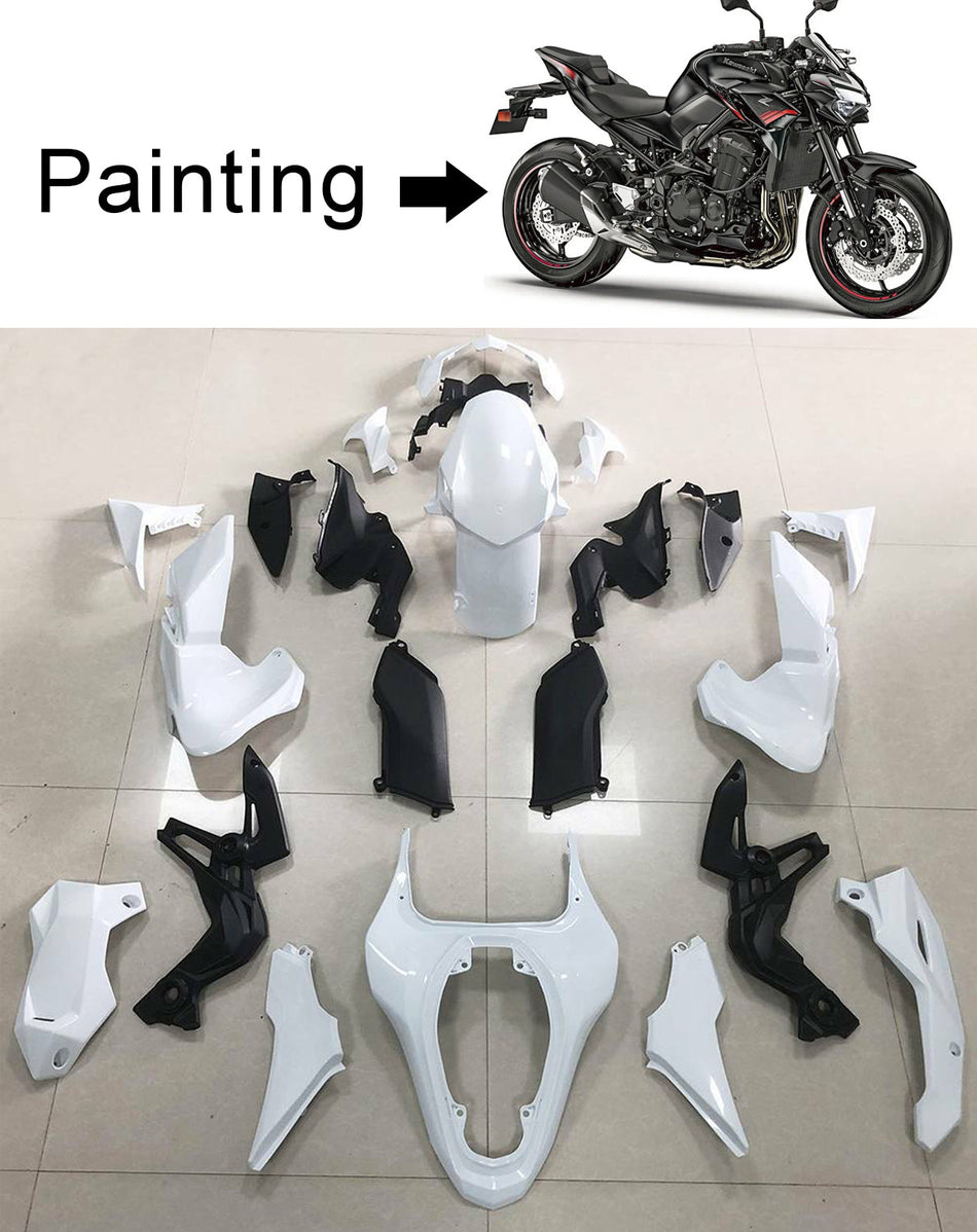 2020-2021 カワサキ Z900 アモトパーツ インジェクションフェアリングキット ボディワーク プラスチック ABS #105