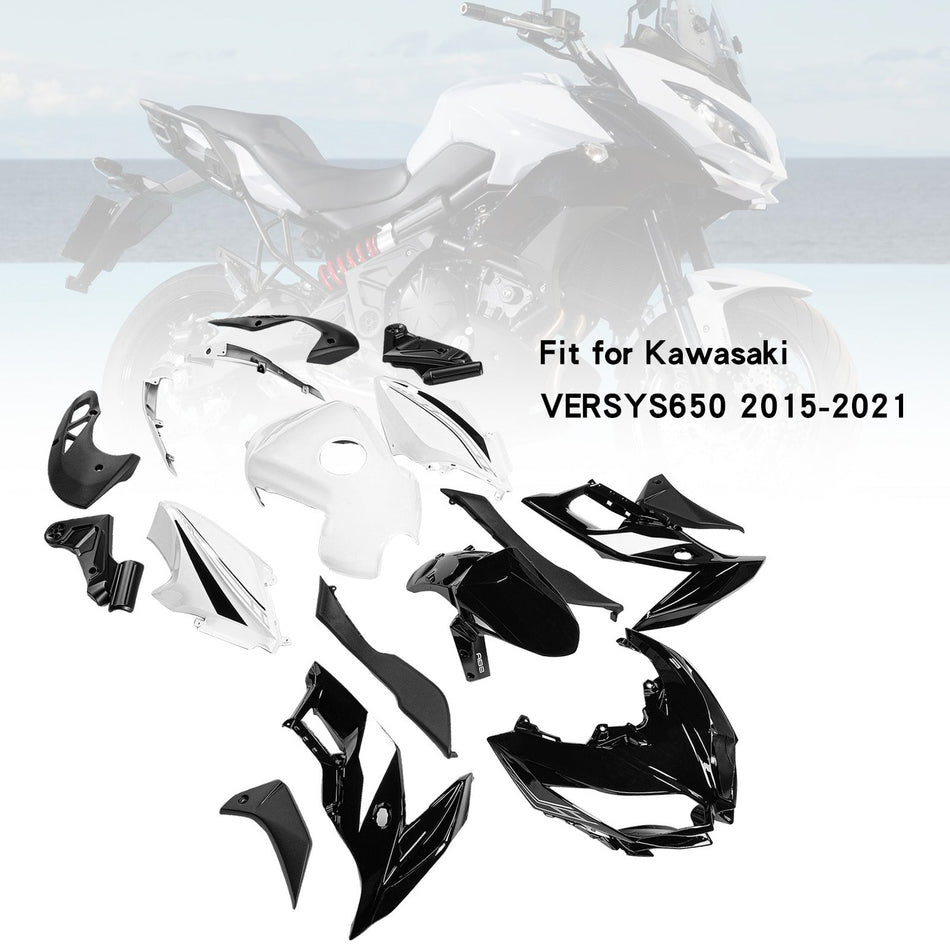 2015-2021 Kawasaki VERSYS650 フェアリングキット ボディワーク プラスチック ABS