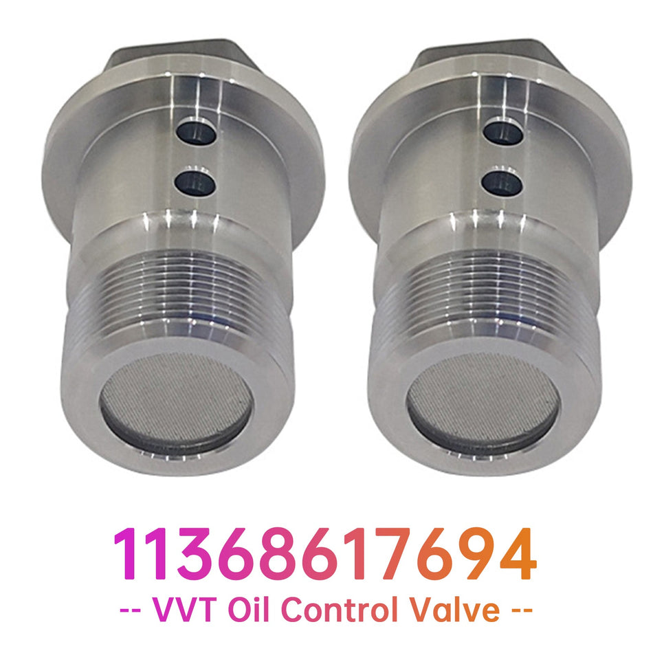 BMW用エンジン可変バルブタイミング（VVT）オイルコントロールバルブ 2個セット 11368617694