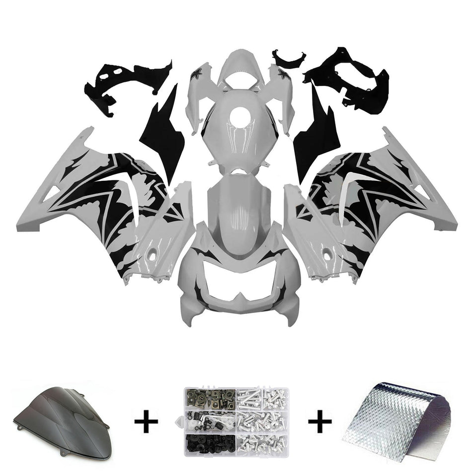 2008-2012 カワサキ EX250 Ninja250R インジェクションフェアリングキット ボディワーク プラスチック ABS