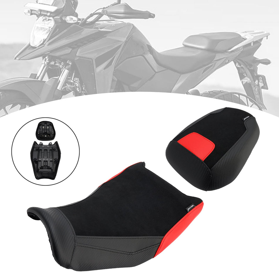 2024-2025 スズキ V-Strom250Sx フロント＆リア レイダー パッセンジャー ロワーキット レッド