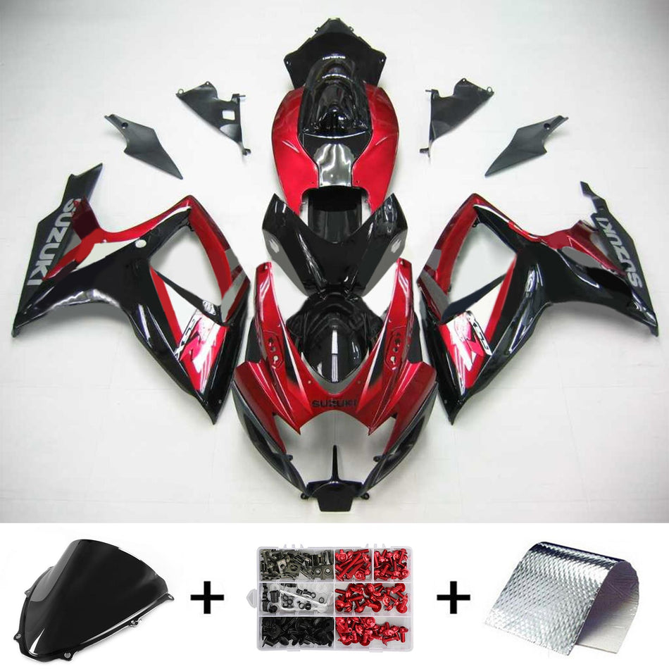 2006-2007 スズキ GSXR 600/750 K6 Amotopart インジェクションフェアリングキット ボディワーク プラスチック ABS #107