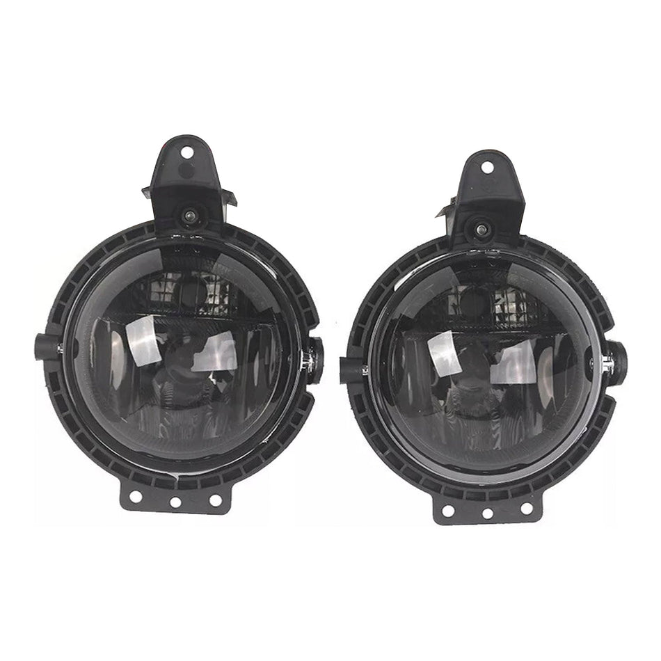 Mini R55 R56 R58 R59 R60用 フロントバンパーフォグランプ ペア 63172751295 スモークレンズ