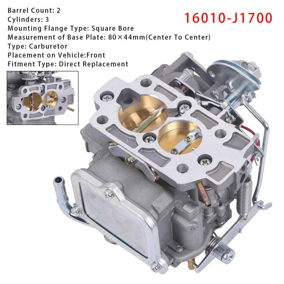 キャブレター 16010-J1700 日産エンジン 720 Z24 ダットサン 2.0L 2.2L 2.4L 1983-1988 用
