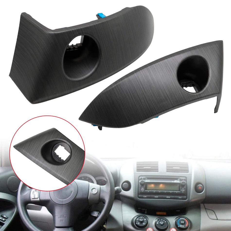 2006-2012 トヨタ RAV4 2個入り カーセンターダッシュベントアウトレットサイドパネルトリムカバー 55412-42060-B0
