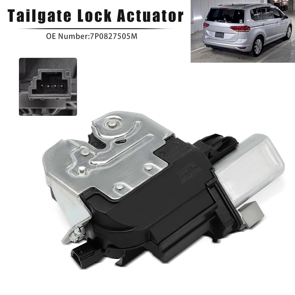 テールゲートロックアクチュエーター 7P0827505M VW Sharan 7N1 7N2 Seat Alhambra 710 711に適合