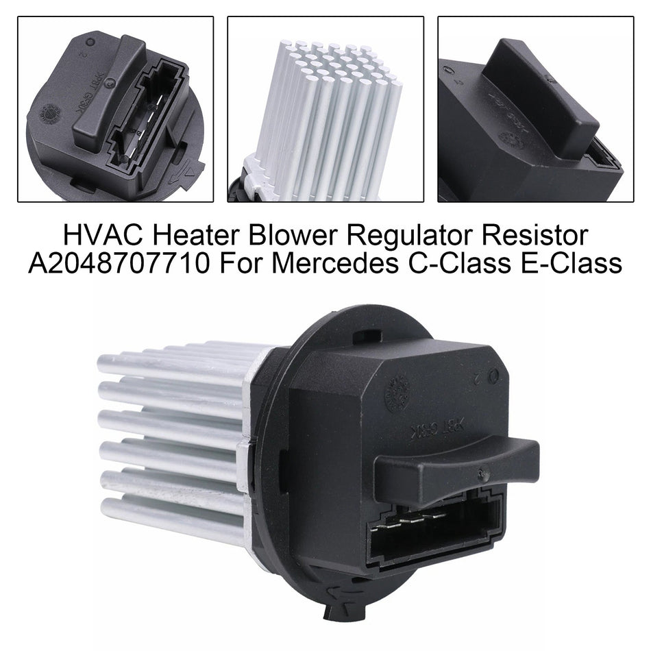 HVAC ヒーターブロワーレギュレーター抵抗器 A2048707710 メルセデス Cクラス Eクラス用