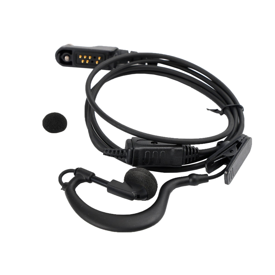 G 型イヤーフック イヤーピース ヘッドセット 楕円形 PTT MIC Hytera AP510 AP580 BP560 BP510 用