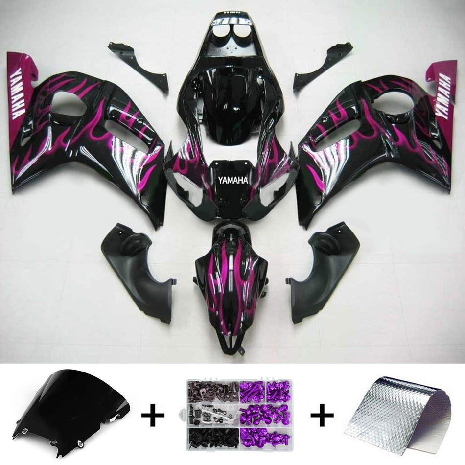 1998-2002 ヤマハ YZF 600 R6 インジェクションフェアリングキット ボディワーク プラスチック ABS #104
