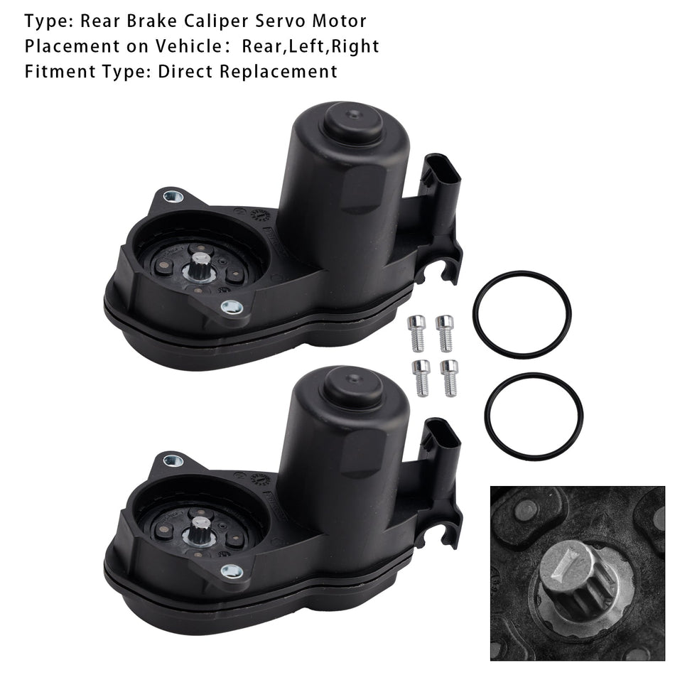 メルセデス・ベンツ W166 X166 GLE350 ML350 用リアブレーキキャリパーサーボモーター（左右セット） 1669065401
