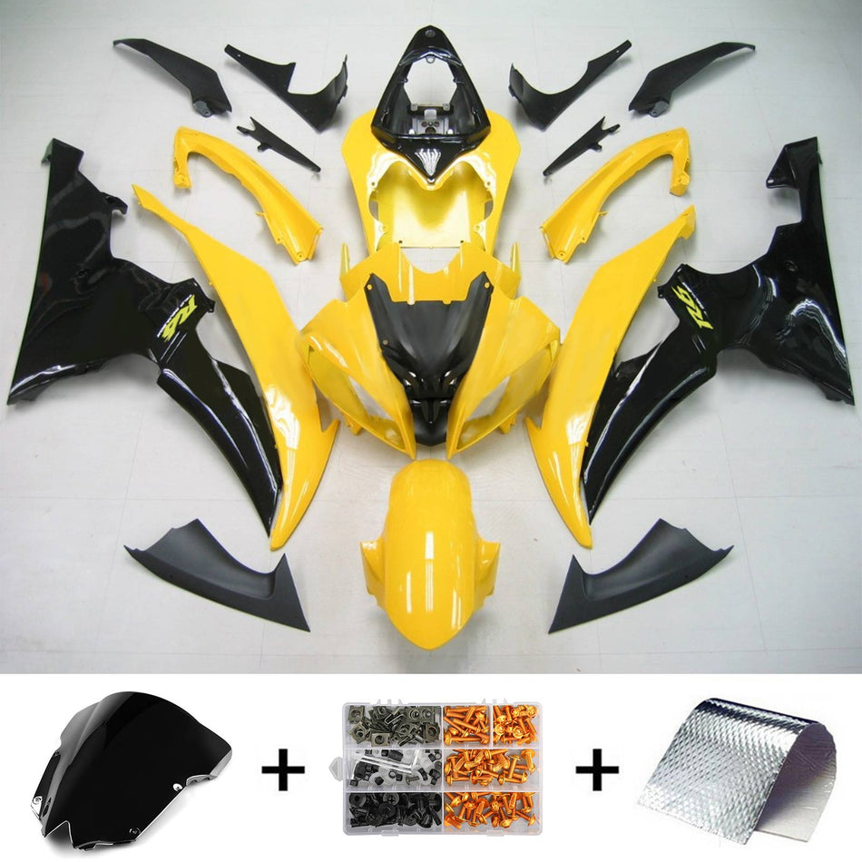 2008-2016 ヤマハ YZF 600 R6 Amotopart インジェクションフェアリングキット ボディワーク プラスチック ABS #145