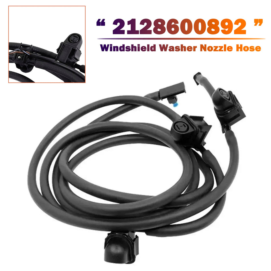 E/GLSクラス S212 W212 V212用 加熱式フロントガラスウォッシャーノズルホース 2128600892
