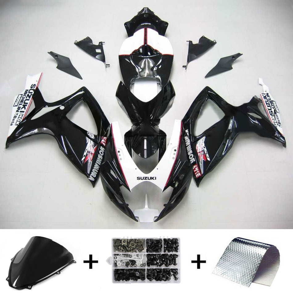2006-2007 スズキ GSXR 600/750 K6 Amotopart インジェクションフェアリングキット ボディワーク プラスチック ABS #102