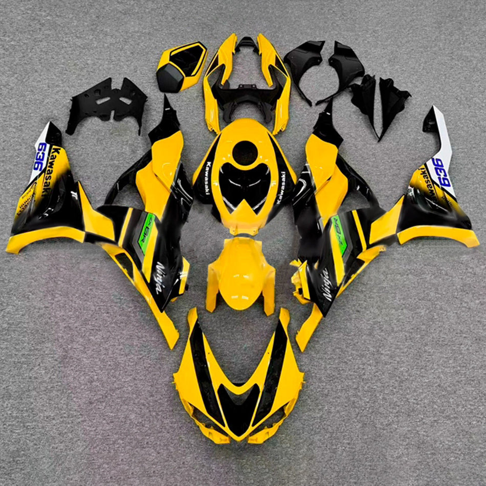 インジェクションフェアリングキット ボディワーク プラスチック ABS カワサキ ZX-6R 2024-2025 に適合