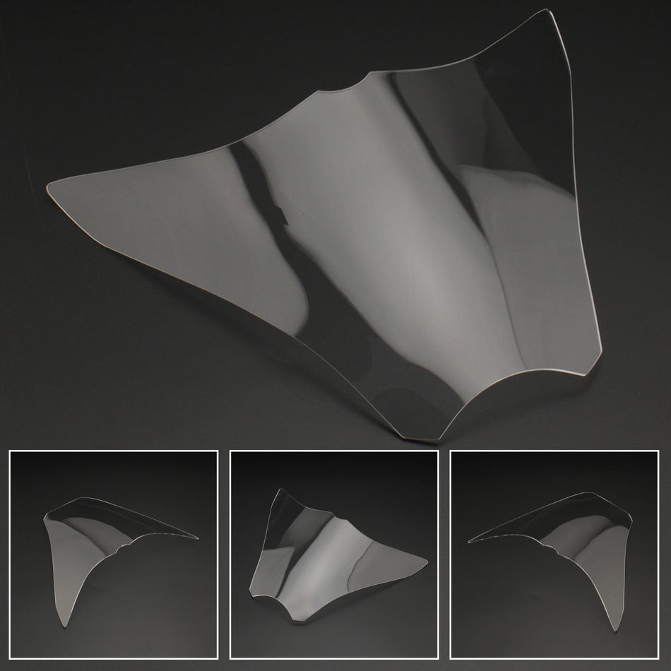 フロントヘッドライトレンズガードプロテクターランプレンズ ホンダ CB1000R 08-17 スモークジェネリックに適合