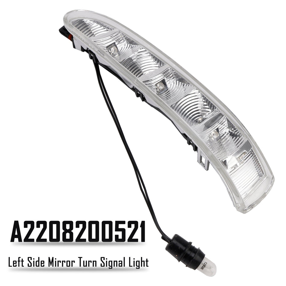 メルセデス・ベンツ W220 W215 A2208200521 用 左サイドミラーターンシグナルライト