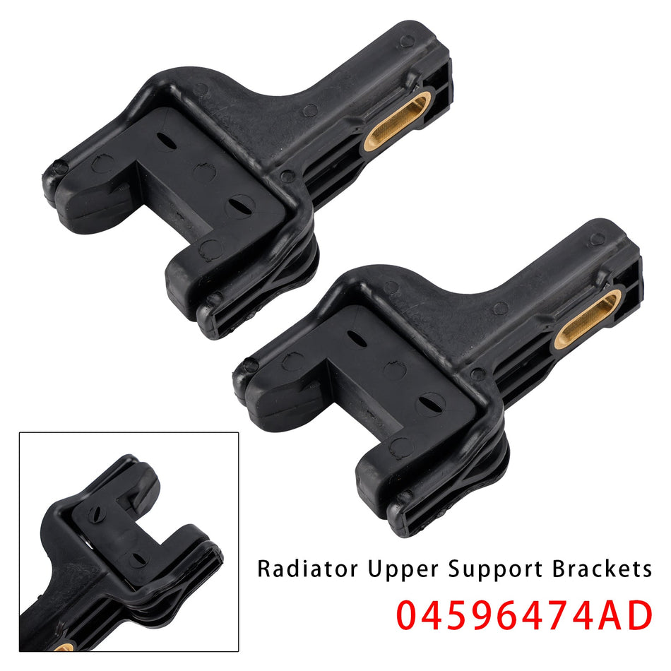 ダッジクライスラー用ラジエーター上部サポートブラケット（ペア）04596474AD