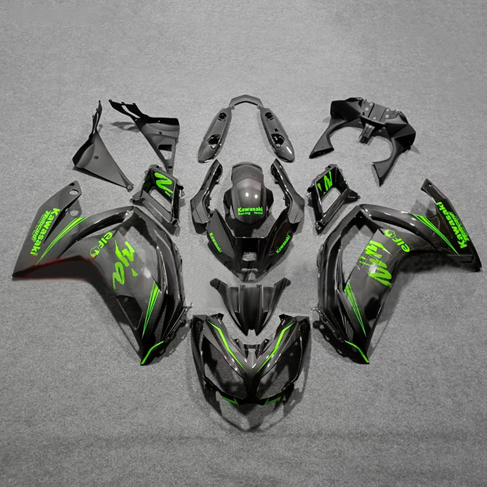 インジェクションフェアリングキット ボディワーク プラスチック ABS カワサキ ER-6F Ninja650 2012-2016 に適合