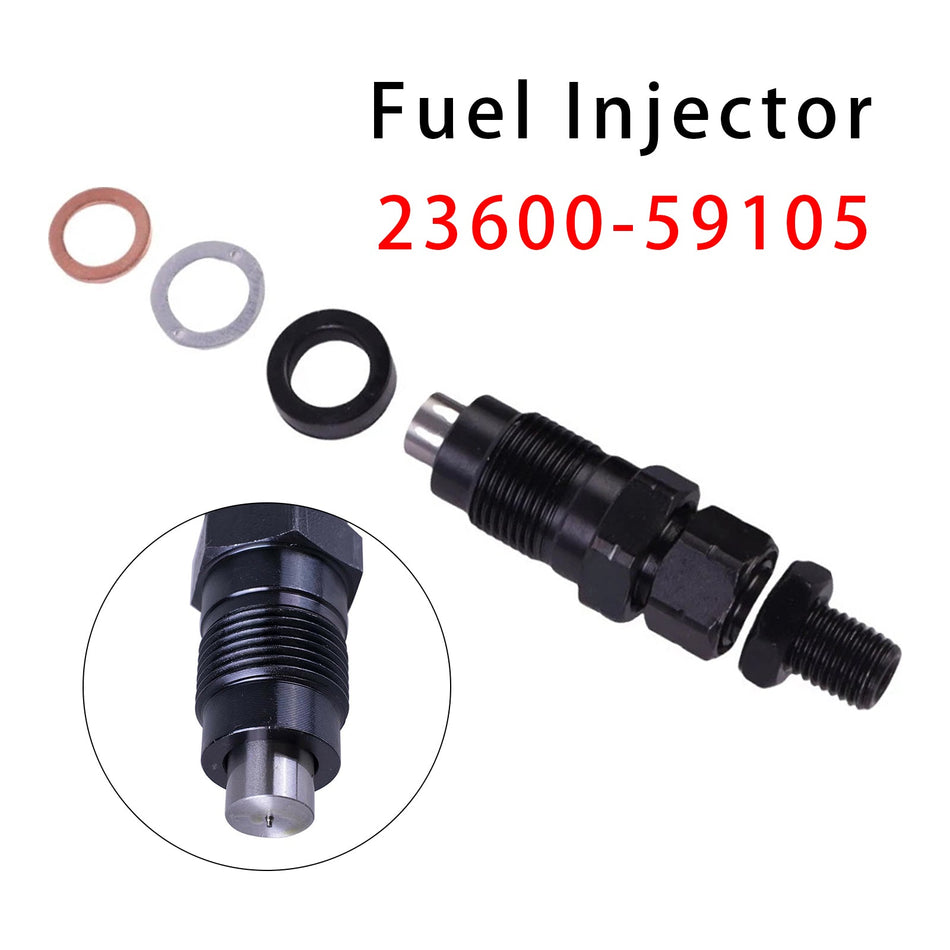 トヨタ 3L ハイラックス ハイエース 2.8L エンジン用燃料インジェクター 1個 23600-59105
