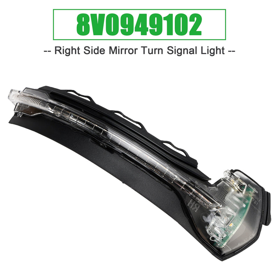 2012-2020 アウディ A3 S3 RS3 8V 右サイドミラーターンシグナルライト 8V0949102