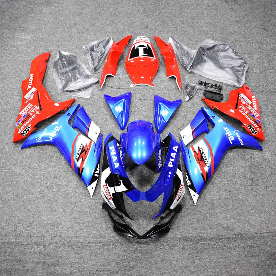 インジェクションフェアリングキット ボディワーク プラスチック ABS スズキ GSXR 600/750 2011-2026 K11用