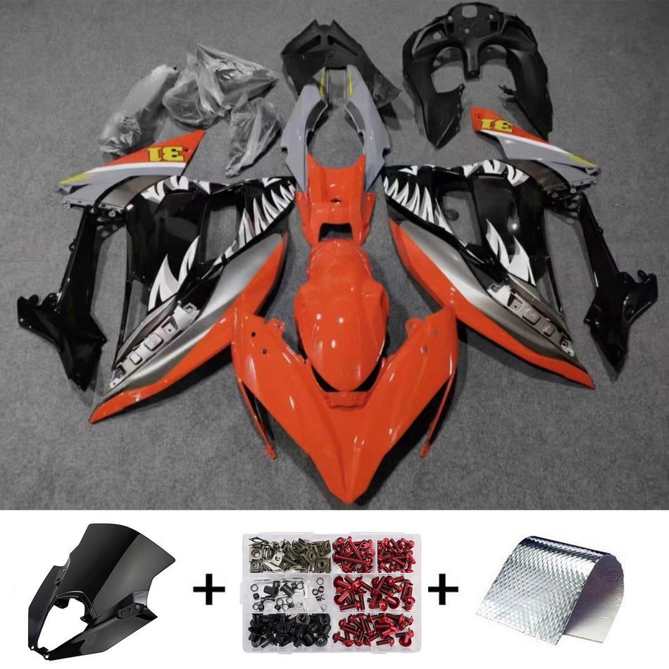 インジェクションフェアリングキット ボディワーク ABS カワサキ ER-6F Ninja650 2020-2025 に適合