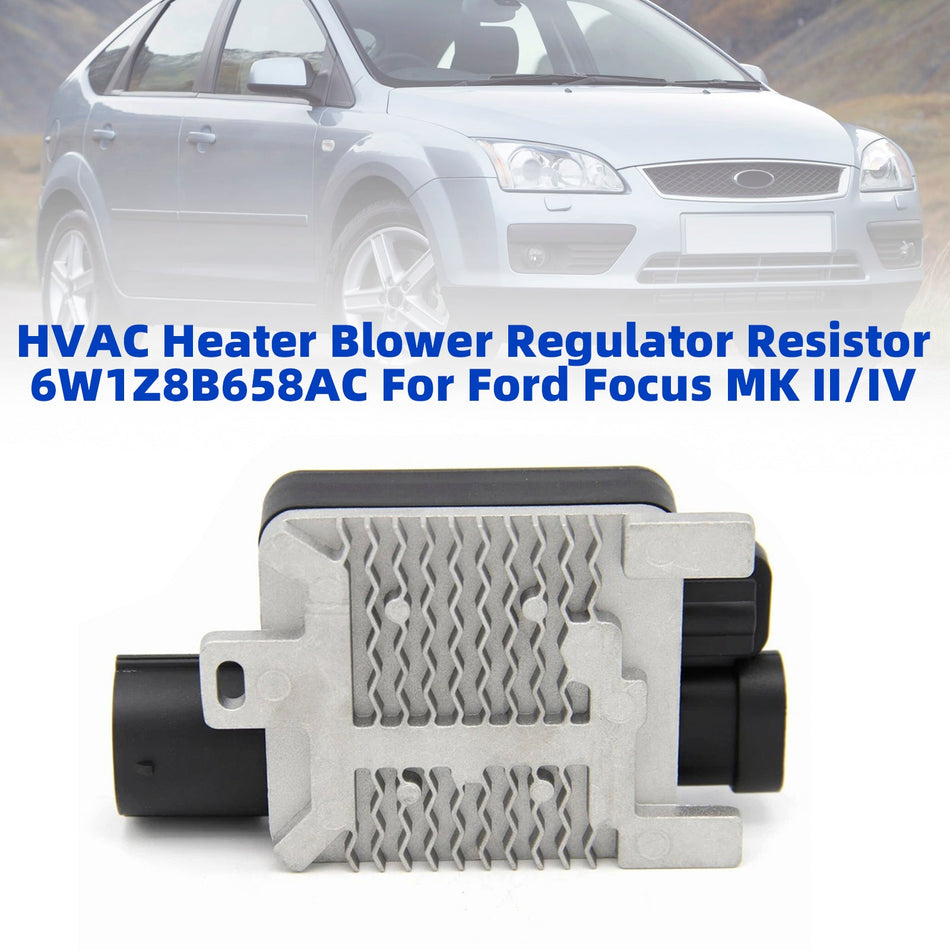 HVAC ヒーターブロワーレギュレーター抵抗器 6W1Z8B658AC フォードフォーカス MK II/IV用