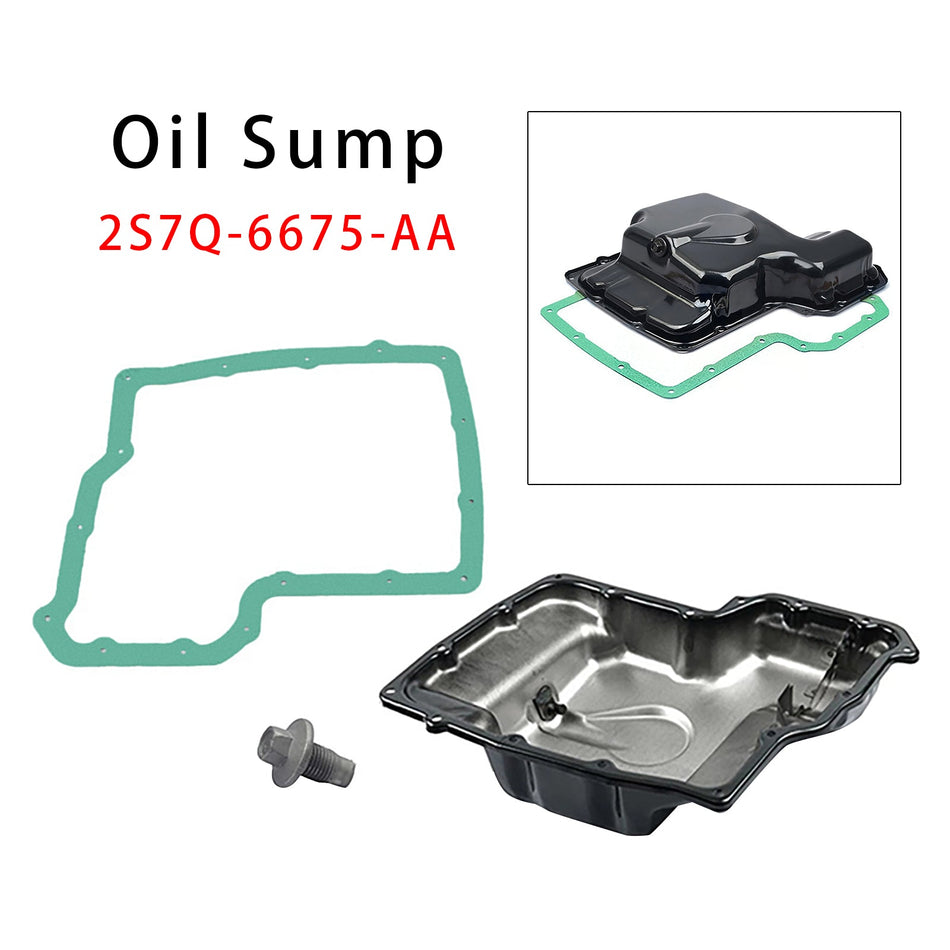 オイルサンプパン+プラグ+ガスケット 2S7Q-6675-AA フォード トランジット MK6 MK7 MK8 2.0 2.2 FWD用