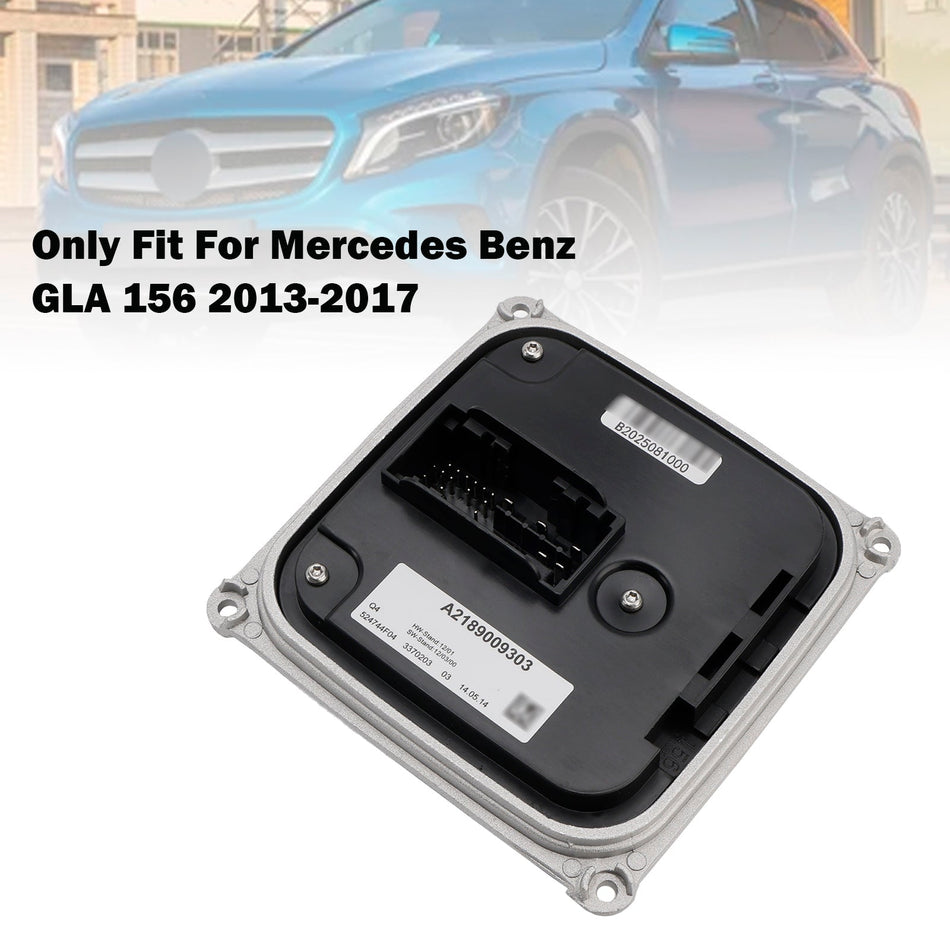 2013-2017 メルセデス・ベンツ GLA 156 ヘッドライトバラストコントロールモジュール A2189009303