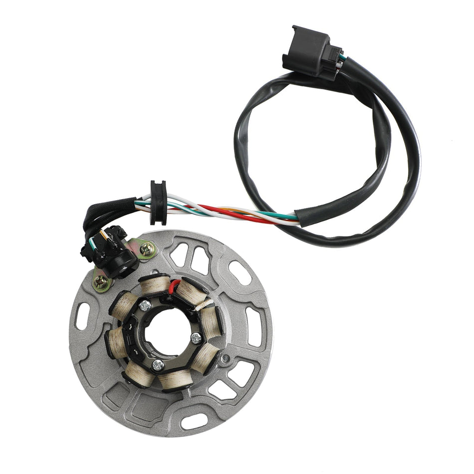 カワサキ KX125 KX 125 L 2001-2002 用ステータージェネレーターベースアセンブリ 21003-1365 汎用