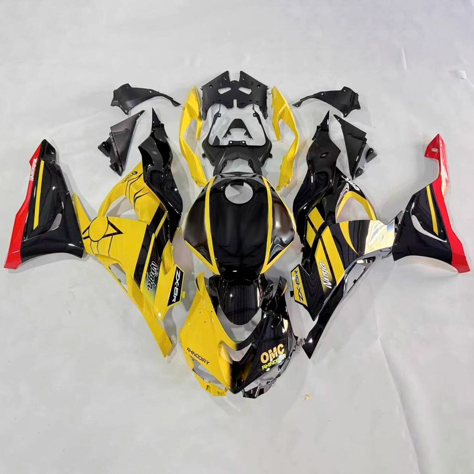 インジェクションフェアリングキット ボディワーク プラスチック ABS カワサキ ZX-6R 2024-2025 に適合