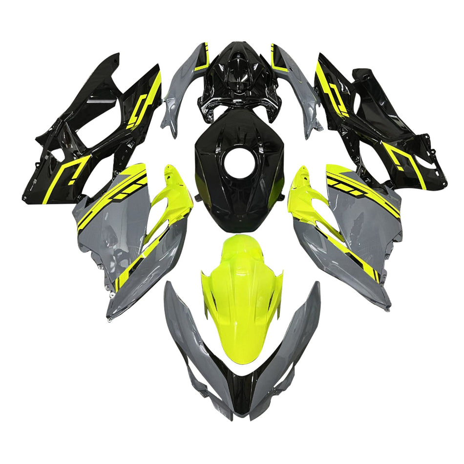 インジェクションフェアリングキット ボディワーク プラスチック ABS カワサキ EX400 Ninja400 2018-2024 に適合