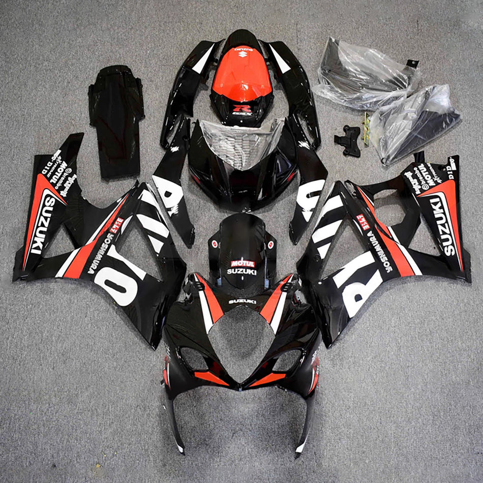 スズキ GSXR1000 2007-2008 K7用 インジェクションフェアリングキット ボディワーク プラスチック ABS