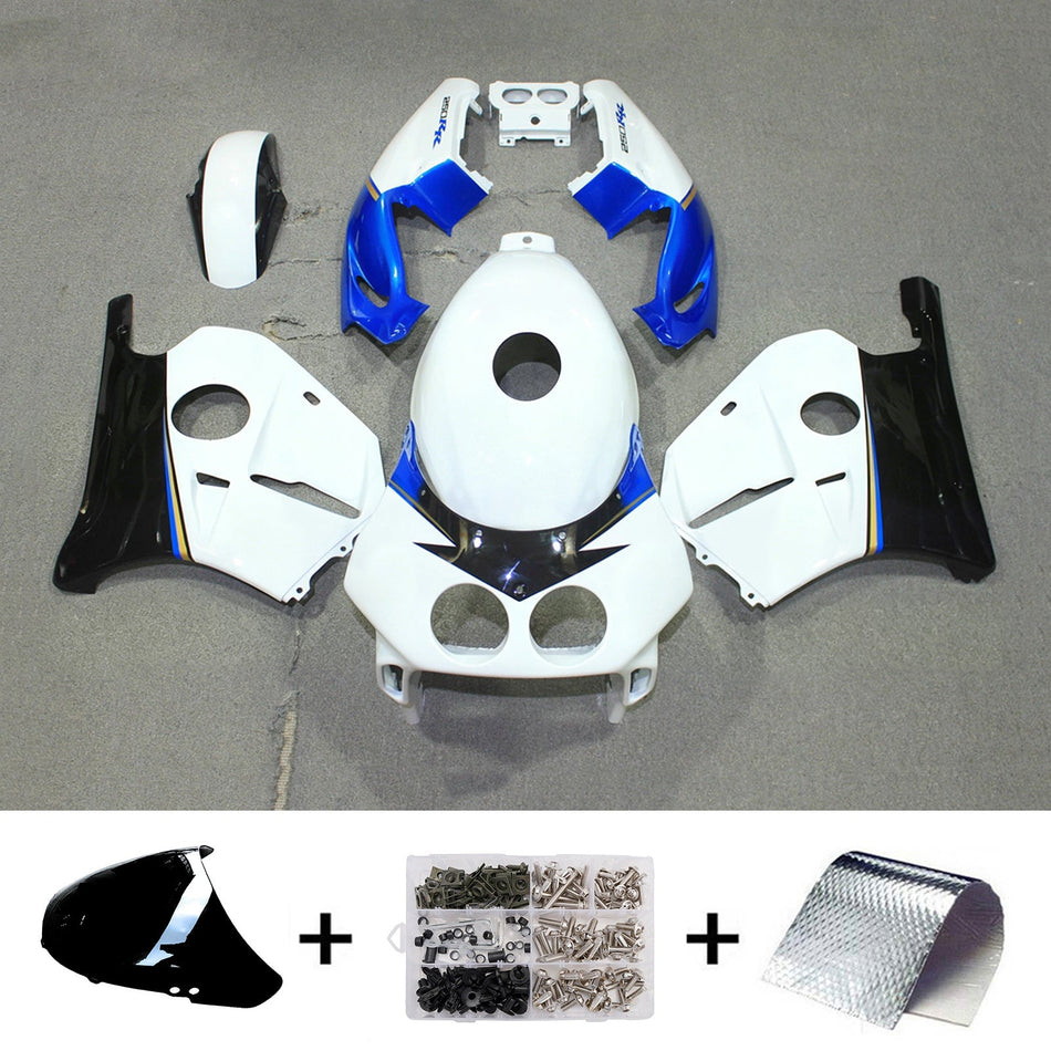 ホンダ CBR250RR MC22 1990-1998 用射出成形フェアリングキット ボディワーク プラスチック ABS