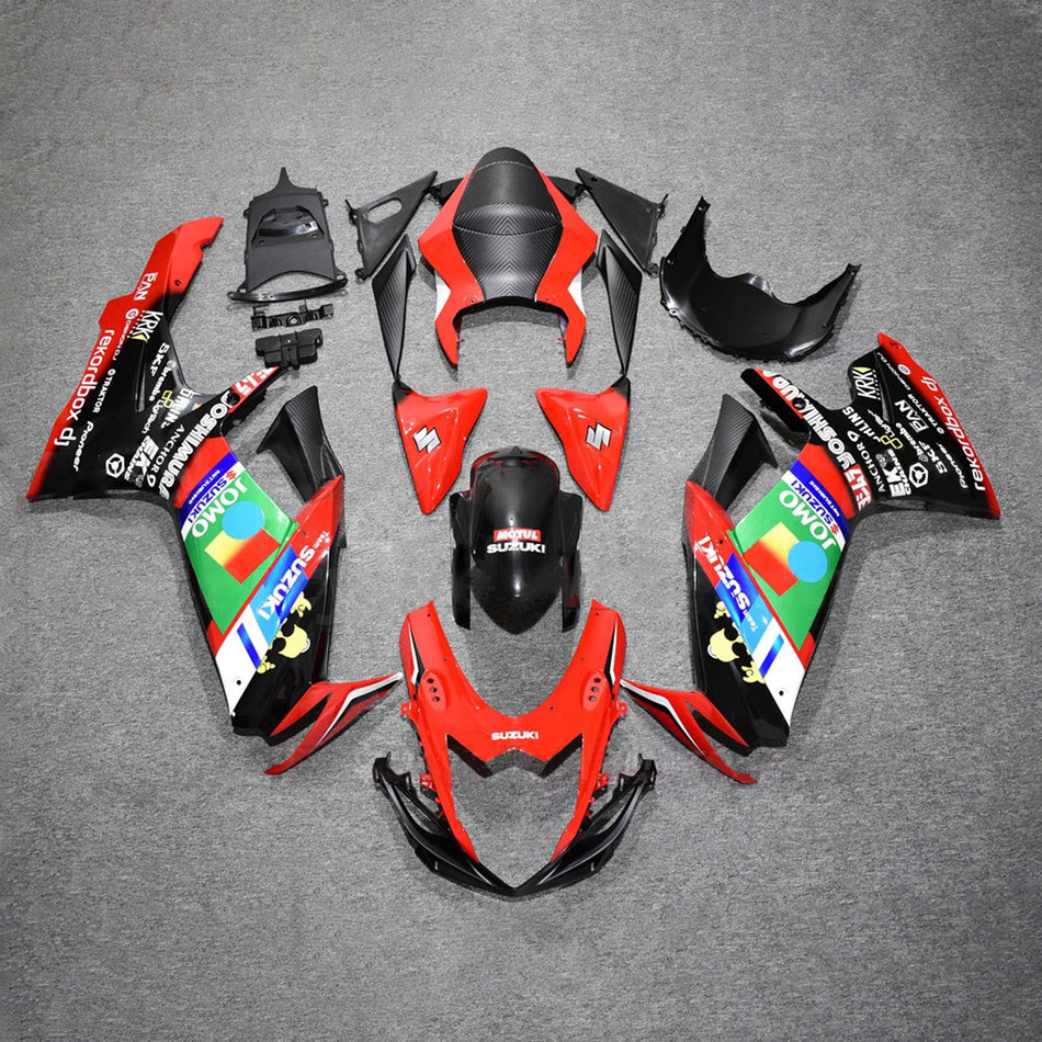 インジェクションフェアリングキット ボディワーク プラスチック ABS スズキ GSXR 600/750 2011-2026 K11用