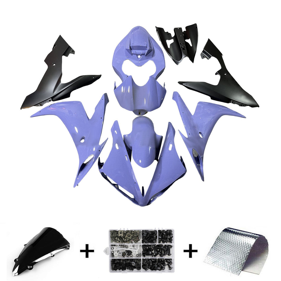 インジェクションフェアリングキット ボディワーク プラスチック ABS ヤマハ YZFR1 YZF-R1 2004-2006用