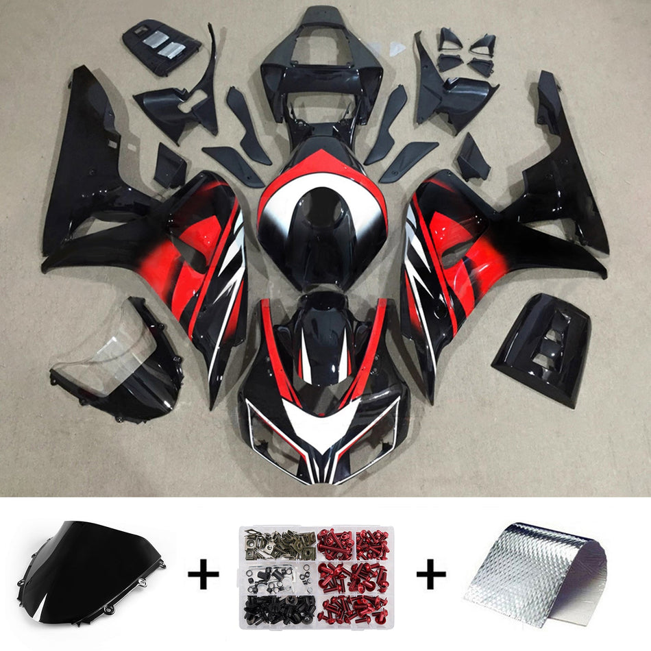 ホンダ CBR1000RR 2006-2007 用インジェクション フェアリングキット ボディワーク プラスチック ABS