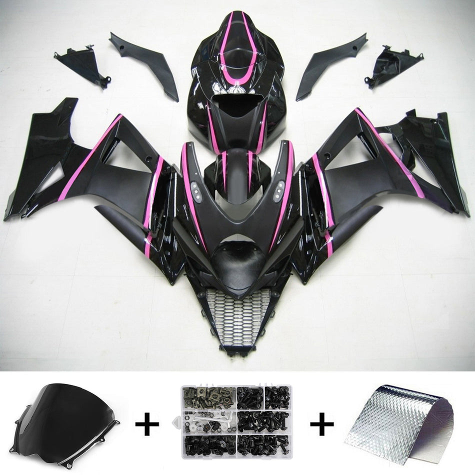 2007-2008 スズキ GSXR1000 K7 Amotopart インジェクションフェアリングキット ボディワーク プラスチック ABS #104