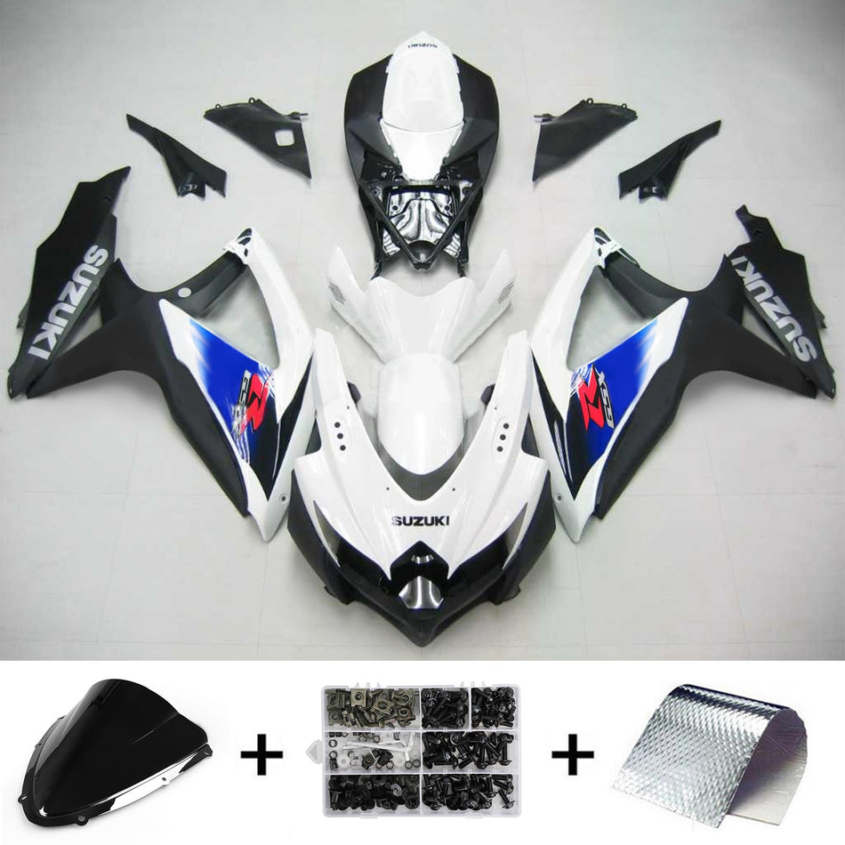 2008-2010 スズキ GSXR 600/750 K8 Amotopart インジェクションフェアリングキット ボディワーク プラスチック ABS #110