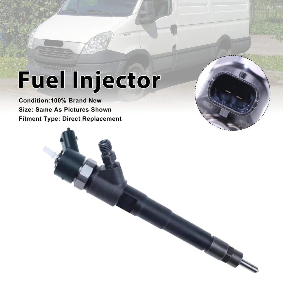 Iveco Daily IV 06-11、Iveco Massif 08-11用燃料インジェクター 1個 0445110248