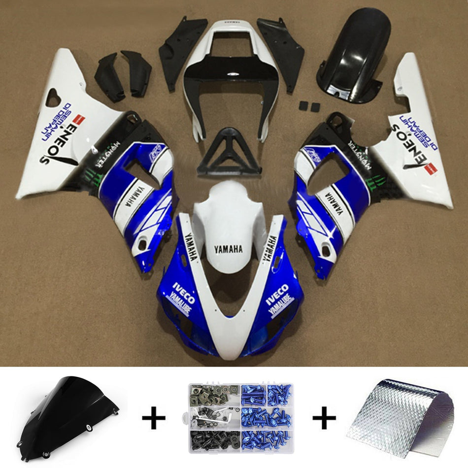1998-1999 ヤマハ YZF 1000 R1 インジェクションフェアリングキット ボディワーク プラスチック ABS#123