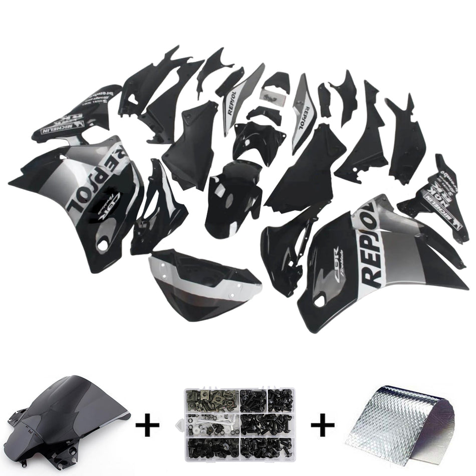 2011-2015 ホンダ CBR250R インジェクションフェアリングキット ボディワーク プラスチック ABS