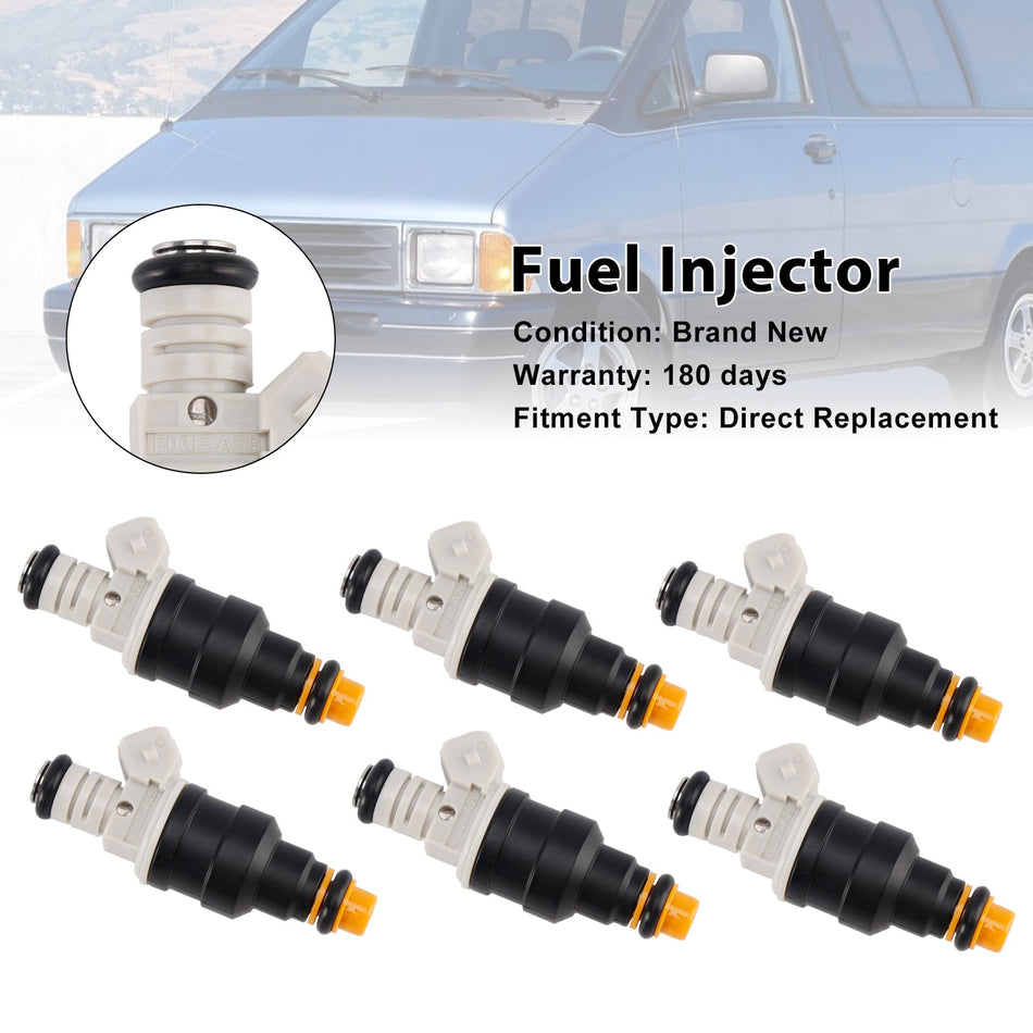 6個入り 燃料インジェクター CM4670 フォード レンジャー 2.9L 3.0L 3.8L V6 1985-1997 F03E-A2Bに適合